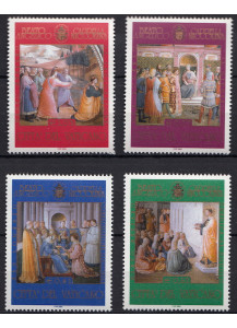 2003 Vaticano Cappella Niccolina 4 Valori Sassone 1316-9